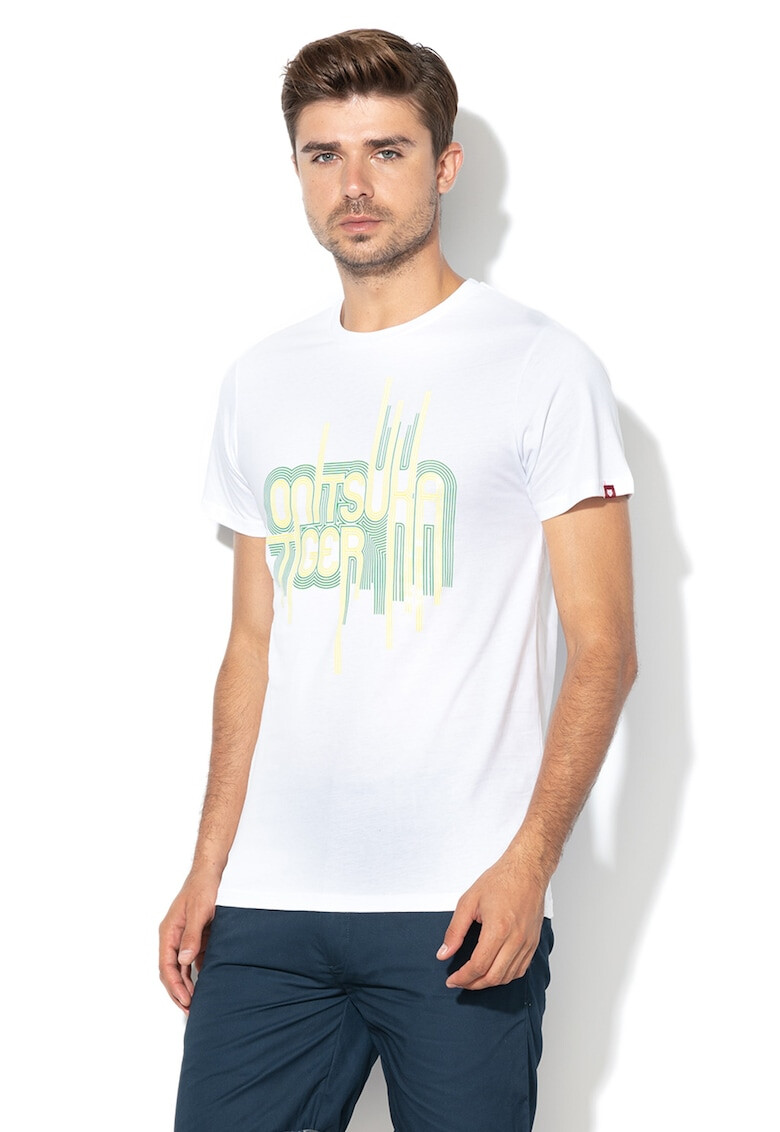 Onitsuka Tiger Тениска с текстова шарка - Pepit.bg
