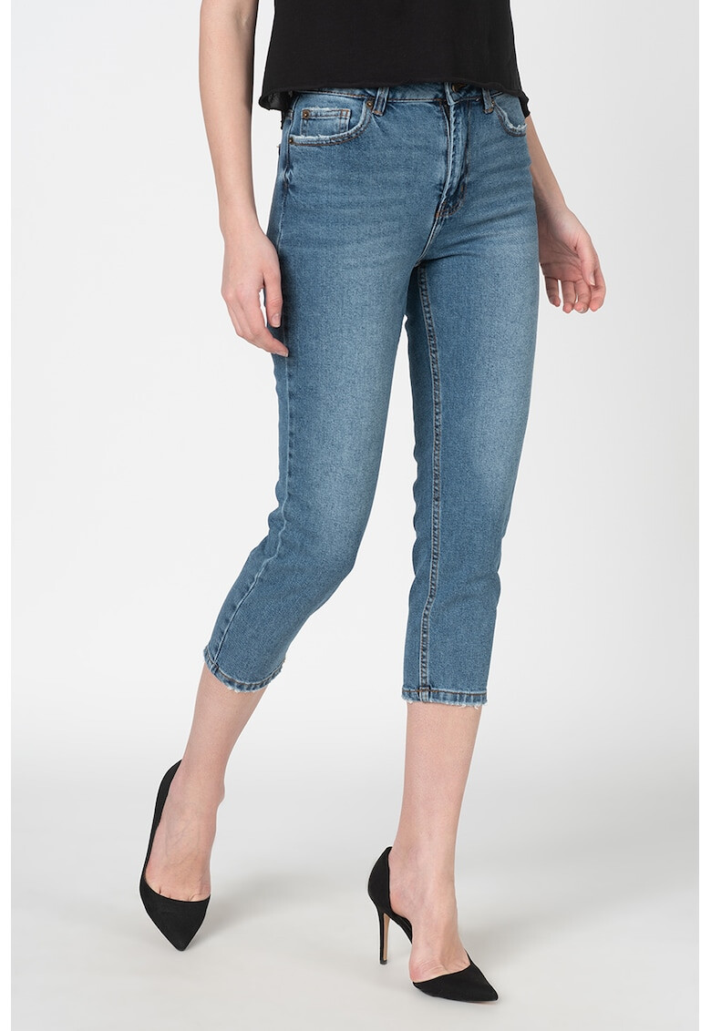 Only Дънки Emily Crop с висока талия - Pepit.bg