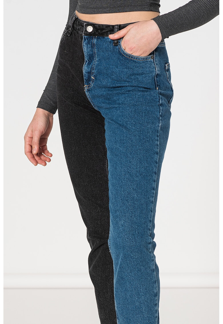 Only Дънки Jagger стил Mom Fit с импрегниран дизайн - Pepit.bg