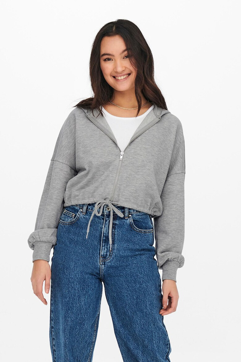 Only Късо худи Miami с паднали ръкави - Pepit.bg