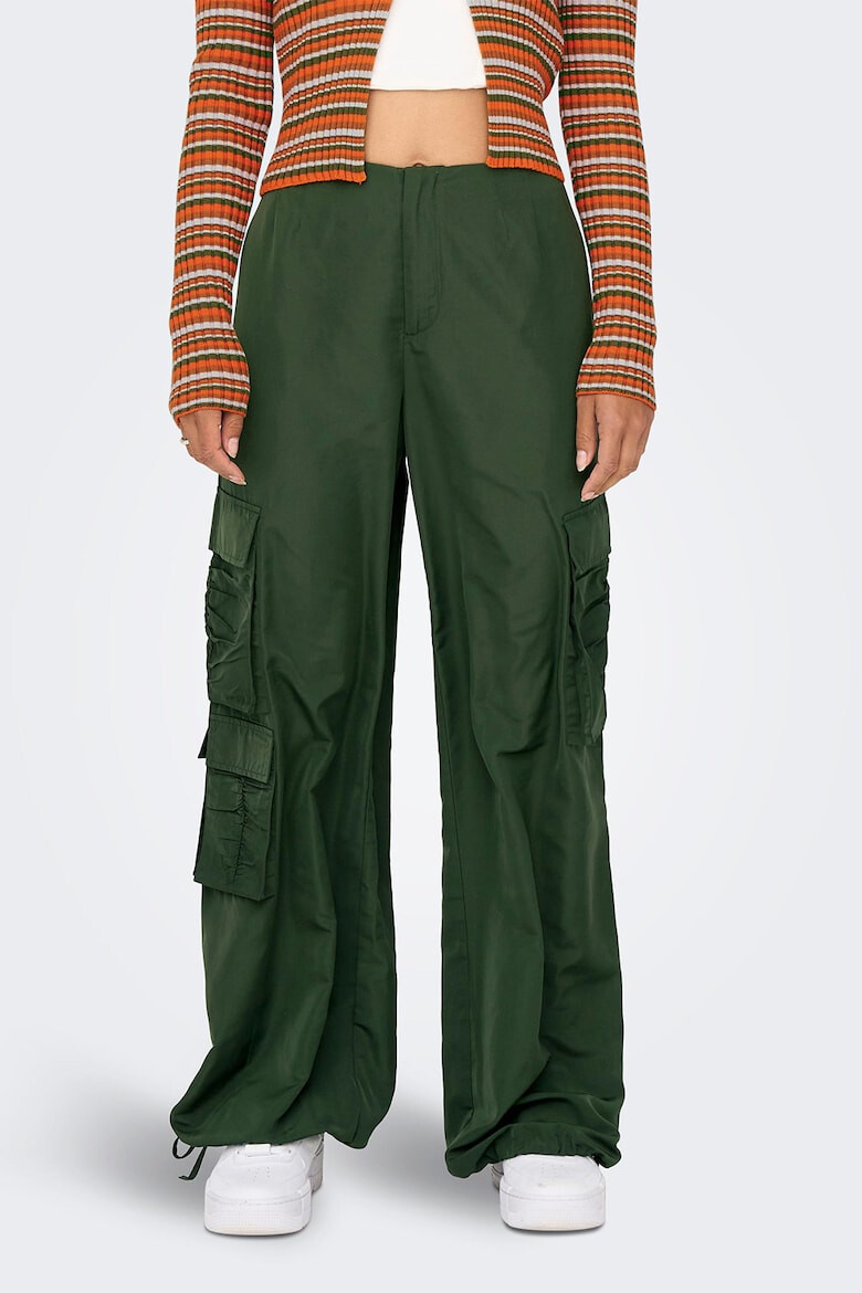 Only Панталон карго с широк крачол - Pepit.bg