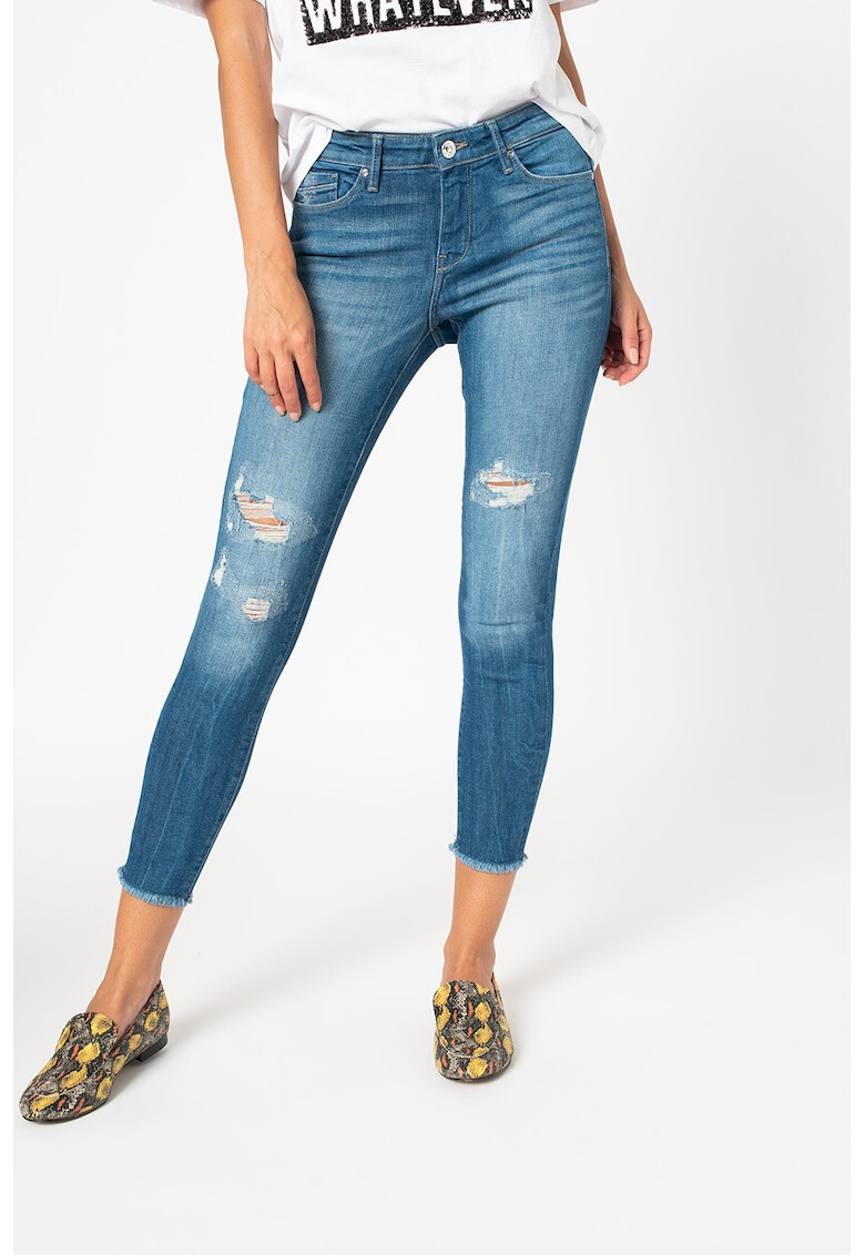 Only Прилепнали дънки Carmen над глезена - Pepit.bg