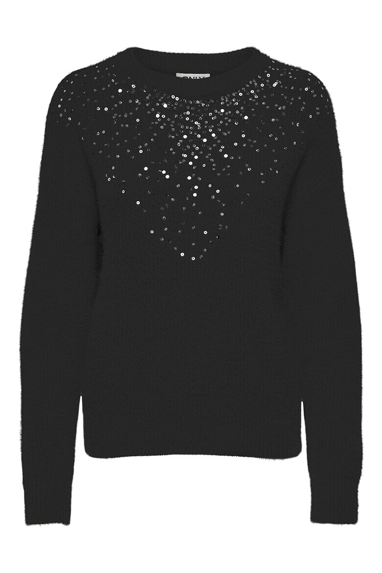 Only Пуловер Claris с пайети - Pepit.bg
