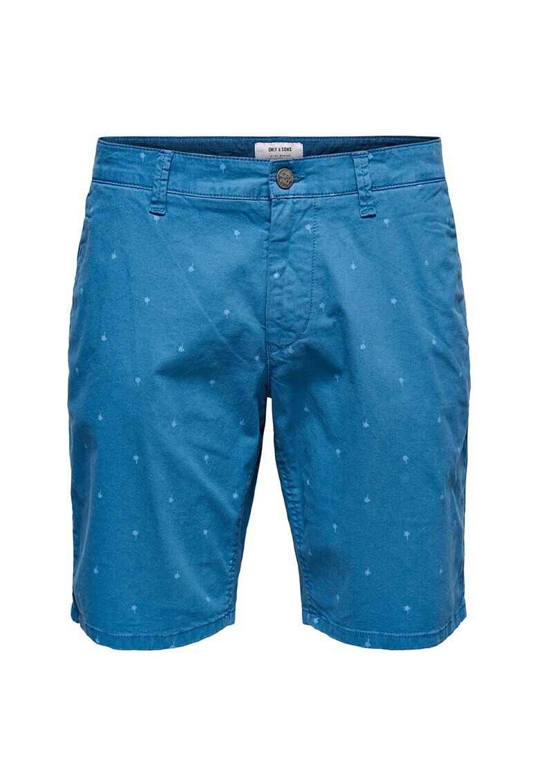 Only & Sons Бермуди чино с десен - Pepit.bg