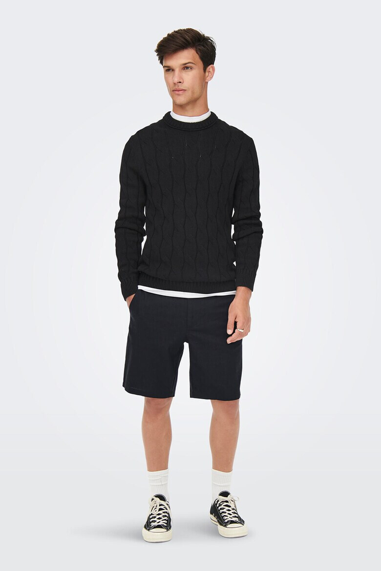 Only & Sons Бермуди с лен - Pepit.bg