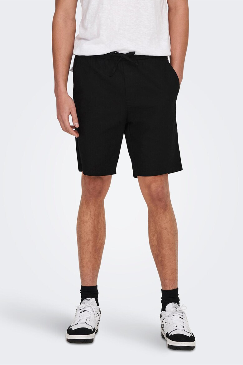 Only & Sons Бермуди с лен - Pepit.bg