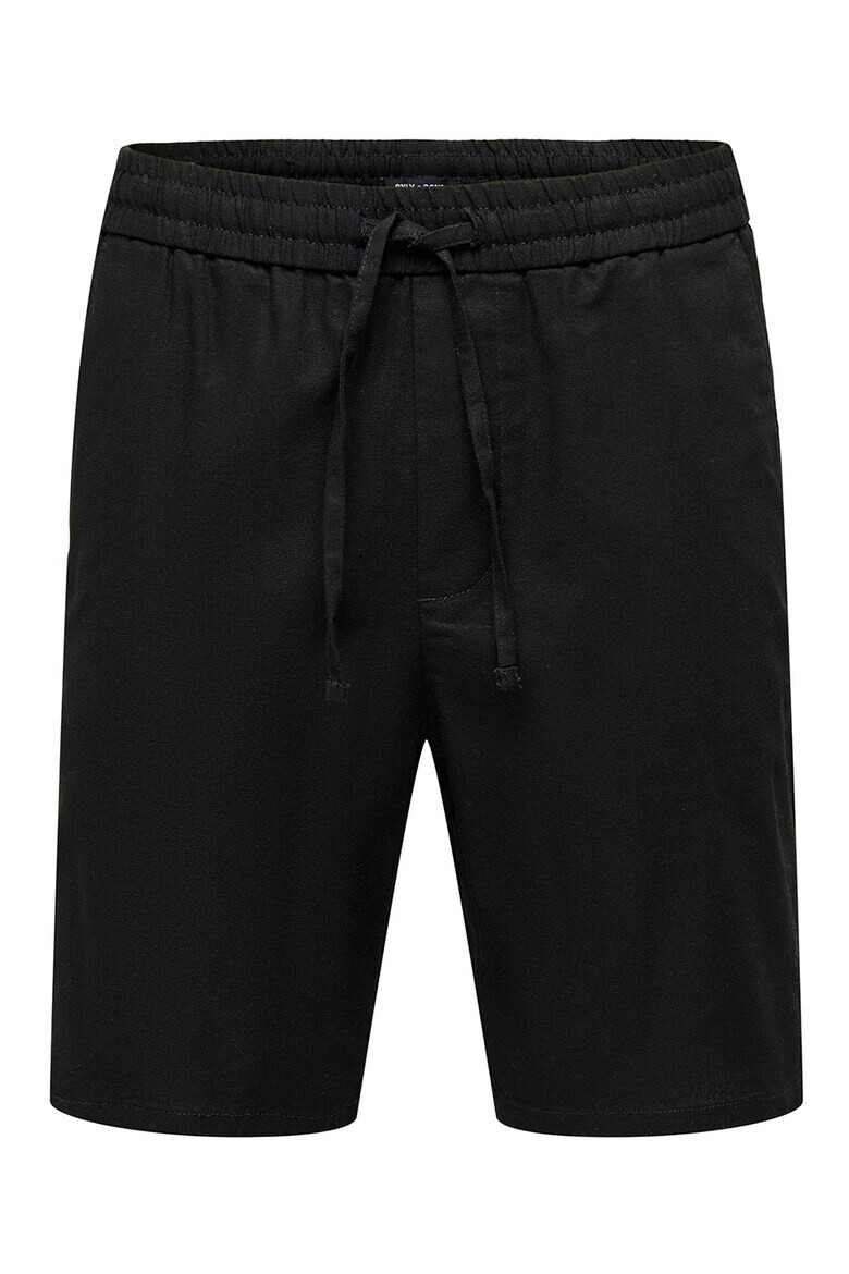 Only & Sons Бермуди с лен - Pepit.bg
