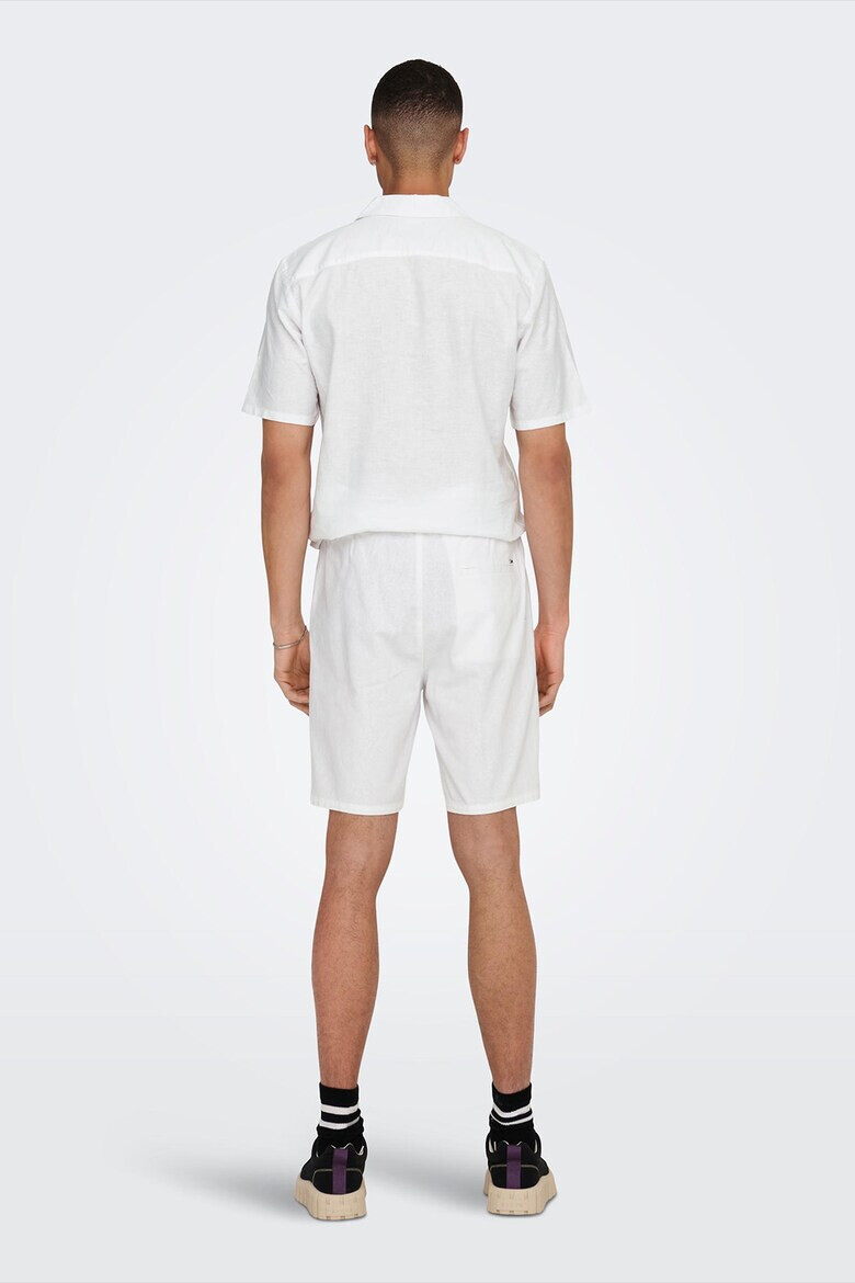 Only & Sons Бермуди с лен - Pepit.bg