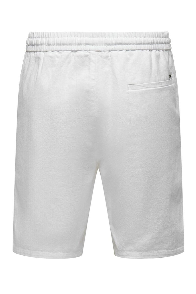 Only & Sons Бермуди с лен - Pepit.bg