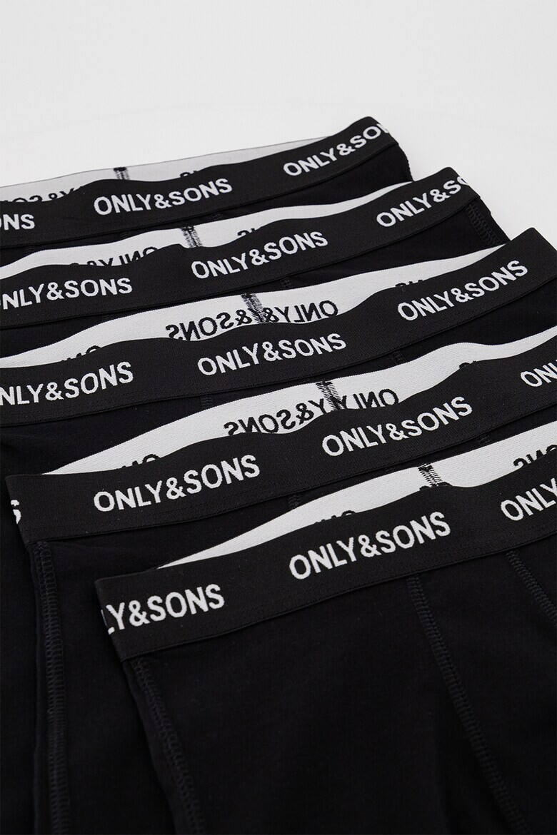 Only  Sons Боксерки с памук - 5 чифта - Pepit.bg