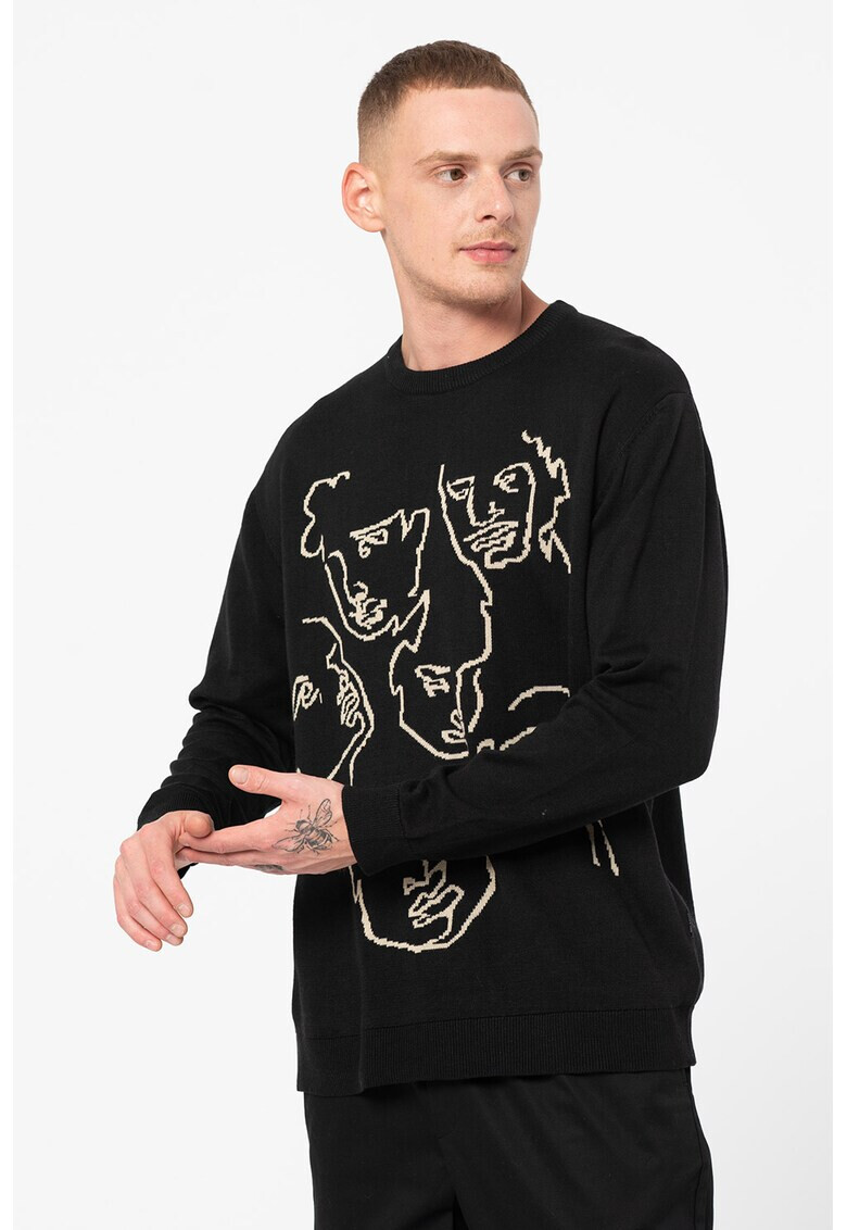 Only & Sons Десениран пуловер Bill - Pepit.bg
