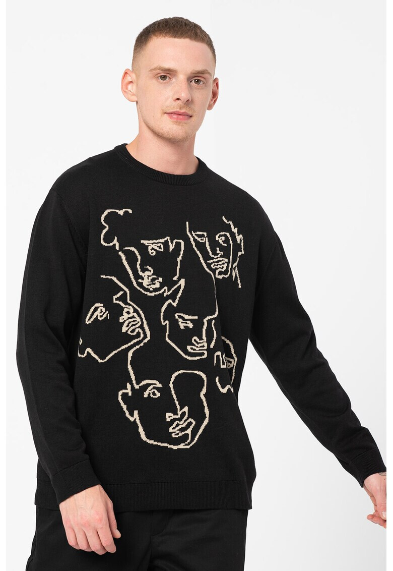 Only & Sons Десениран пуловер Bill - Pepit.bg