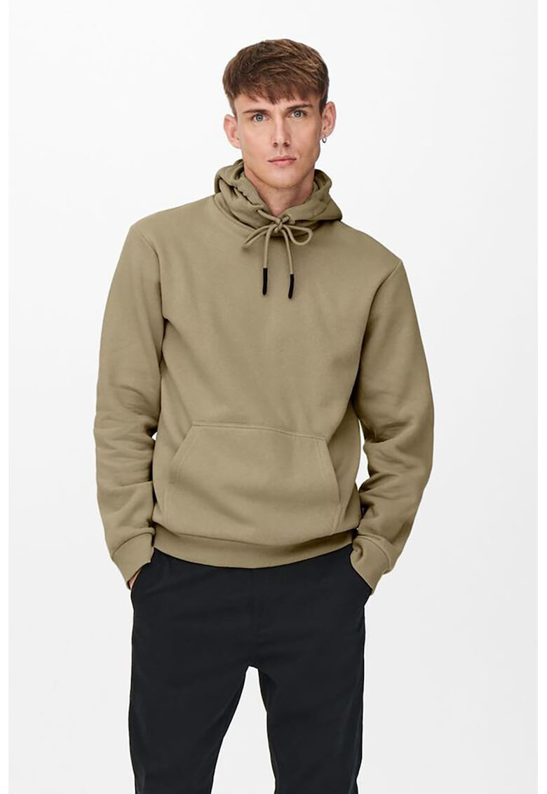 Only & Sons Худи Ceres с джоб тип кенгуру - Pepit.bg