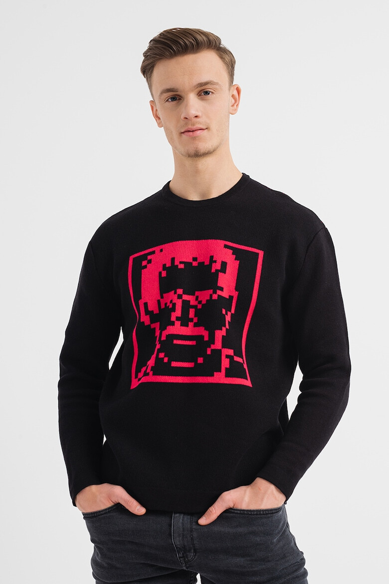 Only & Sons Памучен суитшърт Glenn с принт - Pepit.bg