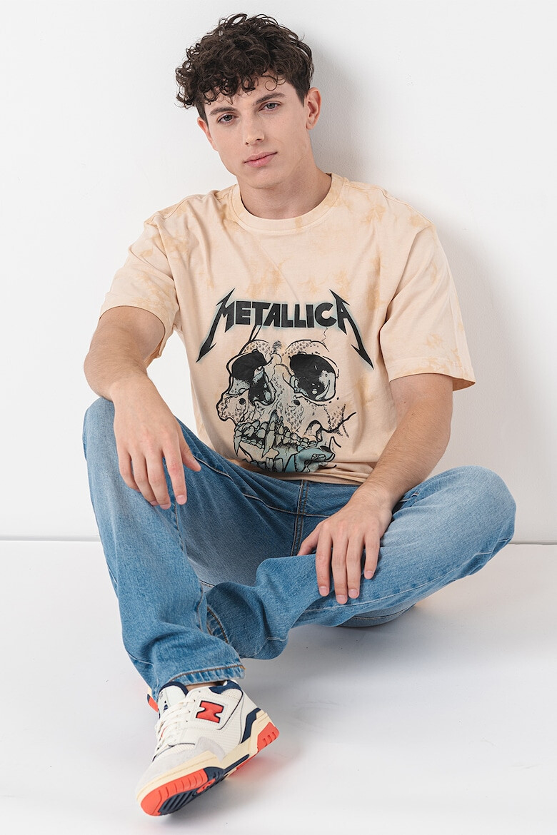 Only  Sons Памучна тениска Graphic Metallica - Pepit.bg