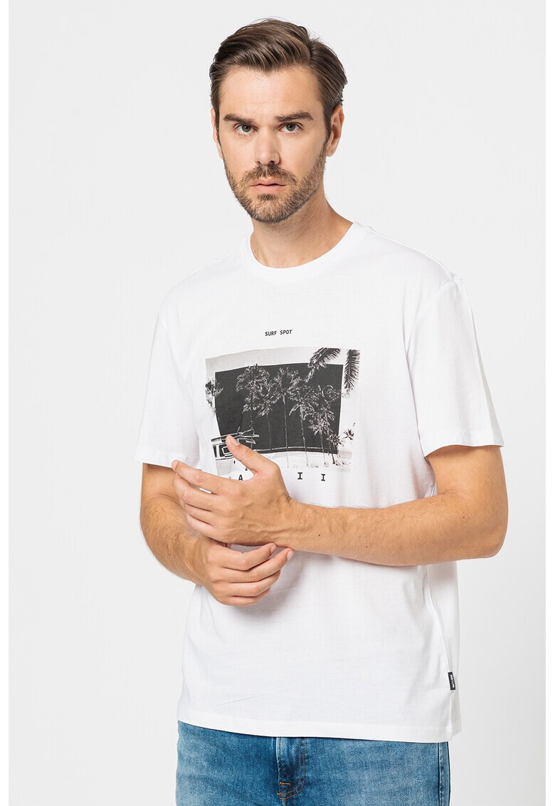 Only & Sons Памучна тениска Ivey с принт - Pepit.bg