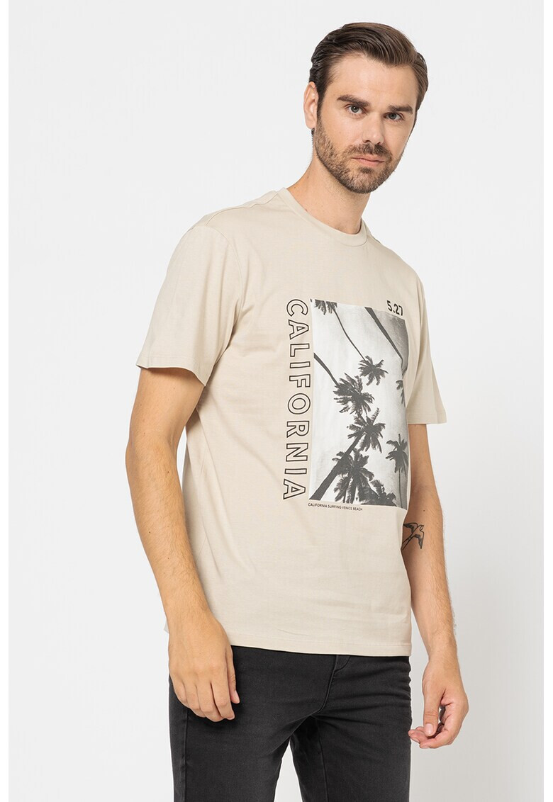 Only & Sons Памучна тениска Ivey с принт - Pepit.bg