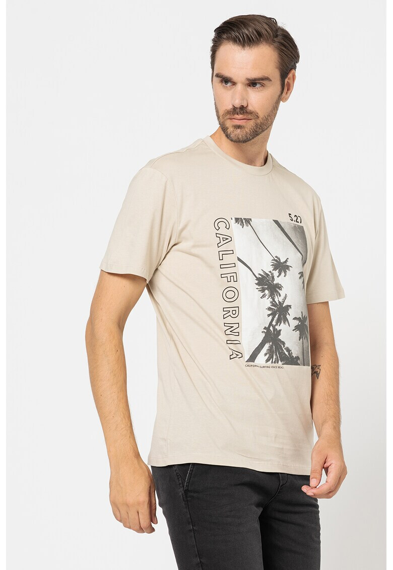 Only & Sons Памучна тениска Ivey с принт - Pepit.bg