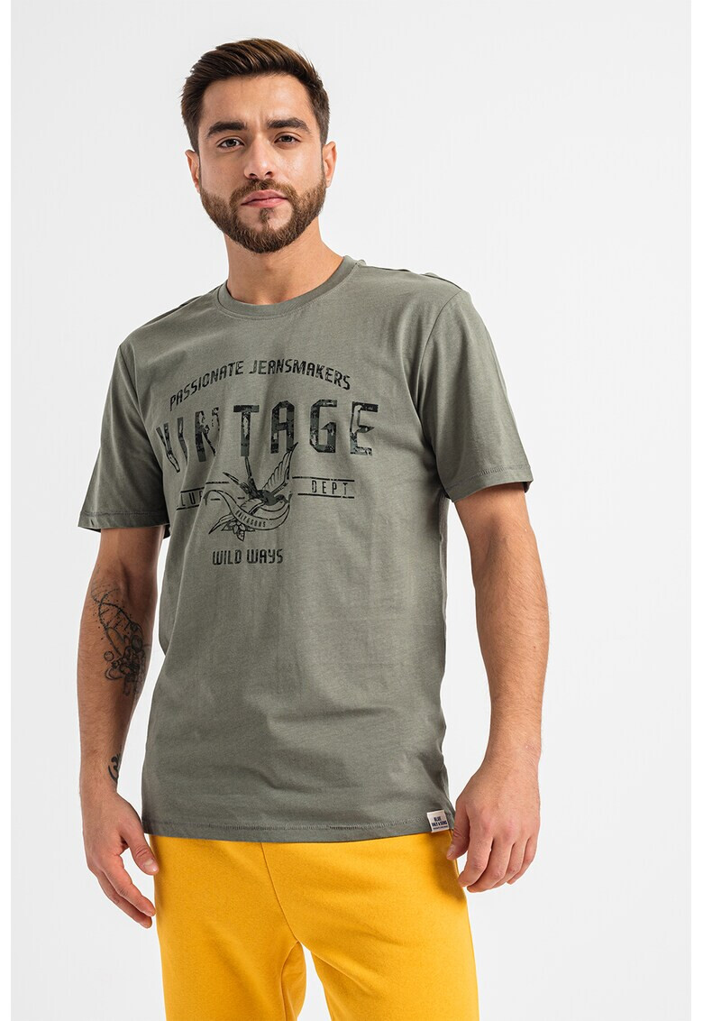 Only & Sons Памучна тениска Jake с принт - Pepit.bg