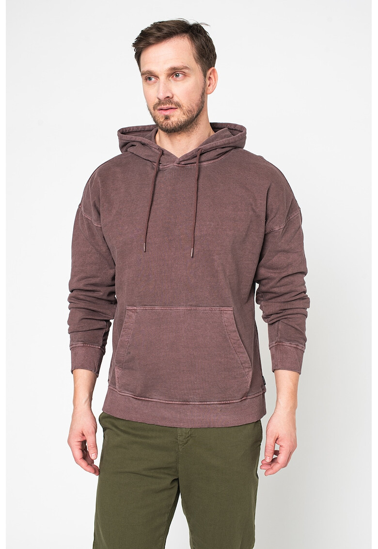 Only & Sons Памучно худи с джоб кенгуру - Pepit.bg