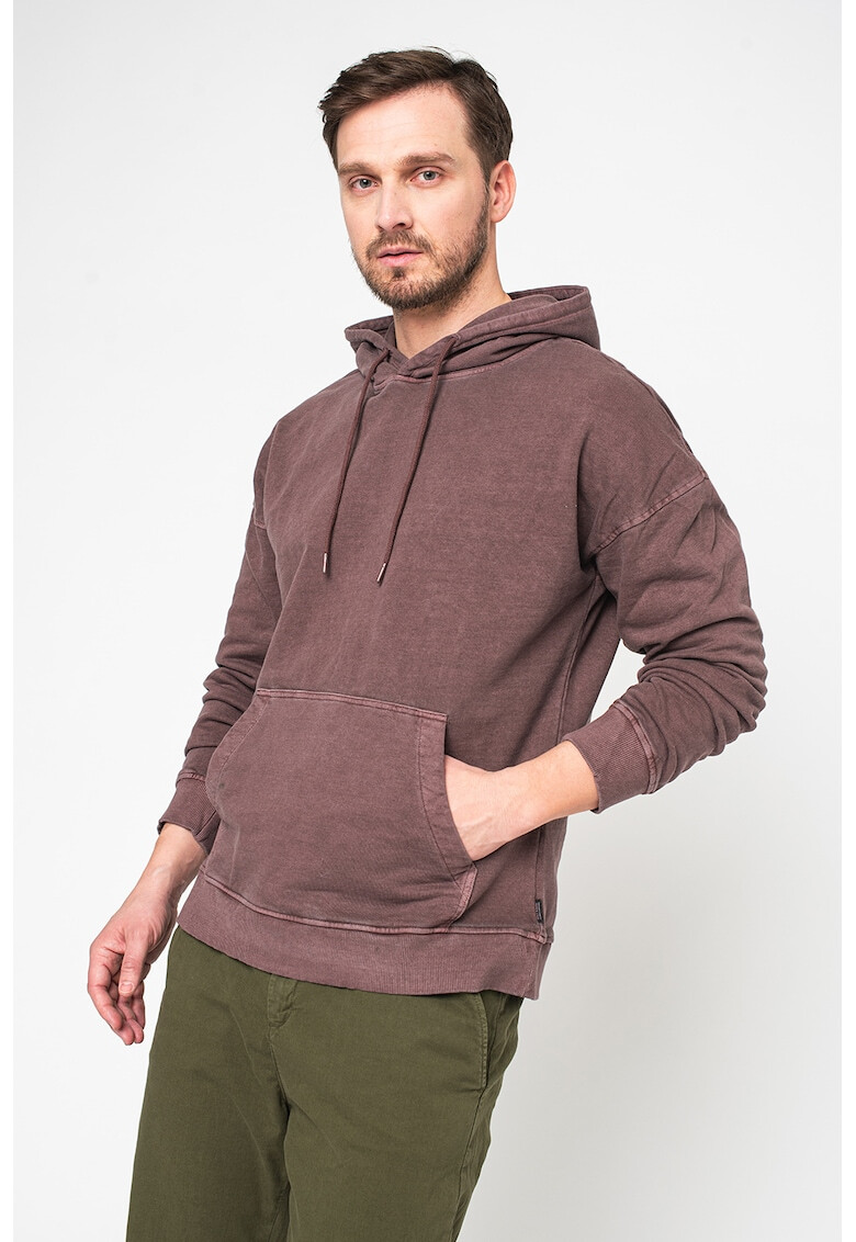Only & Sons Памучно худи с джоб кенгуру - Pepit.bg