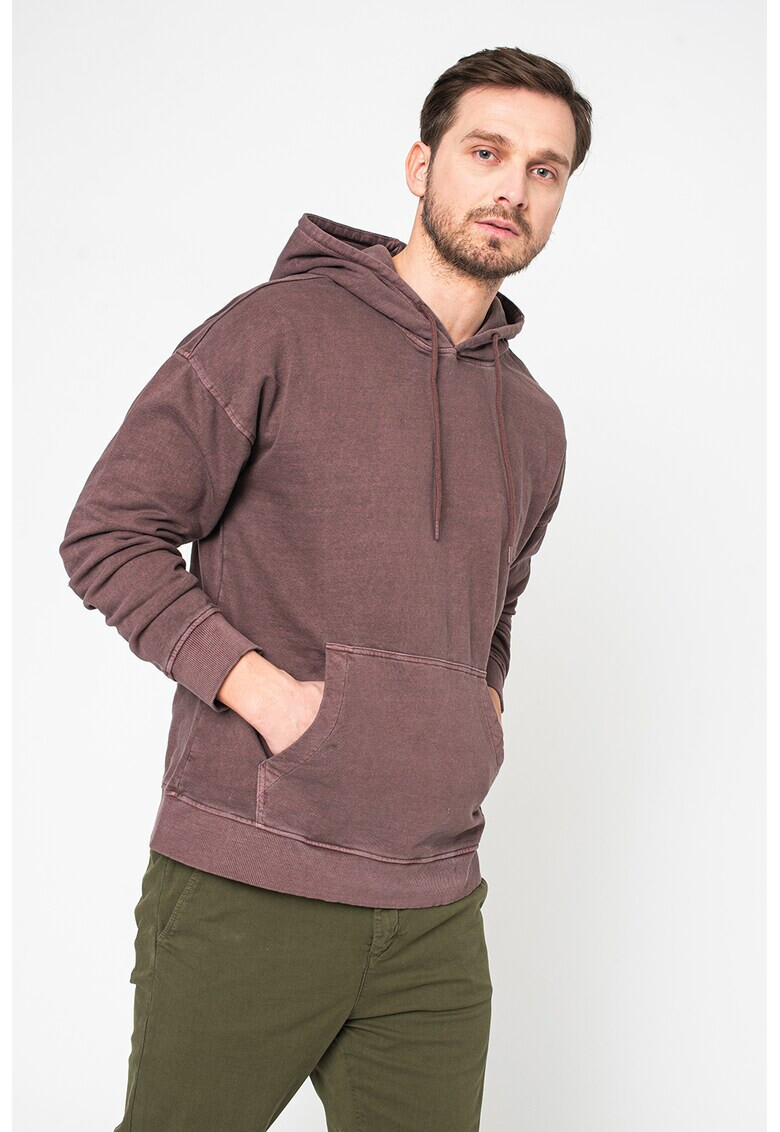 Only & Sons Памучно худи с джоб кенгуру - Pepit.bg