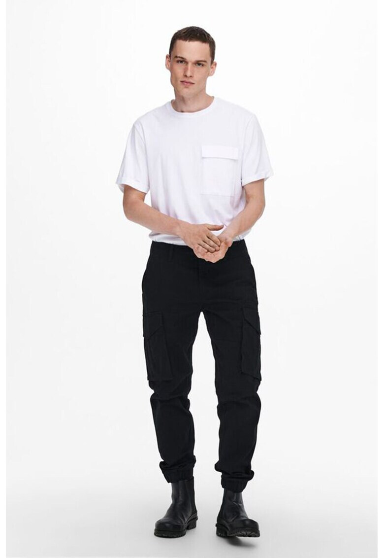 Only & Sons Панталон карго със стеснен крачол - Pepit.bg