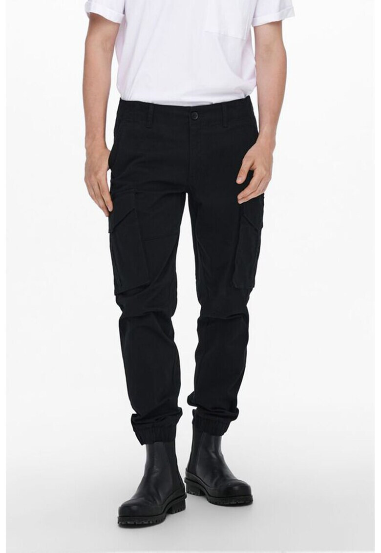 Only & Sons Панталон карго със стеснен крачол - Pepit.bg