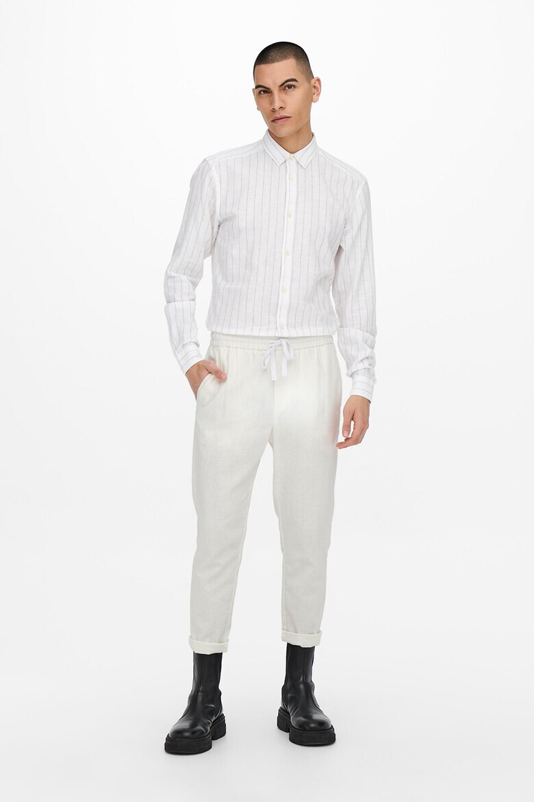 Only & Sons Панталон с лен - Pepit.bg