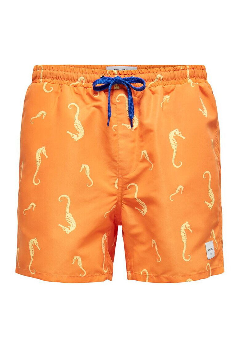 Only & Sons Плувни шорти с десен - Pepit.bg