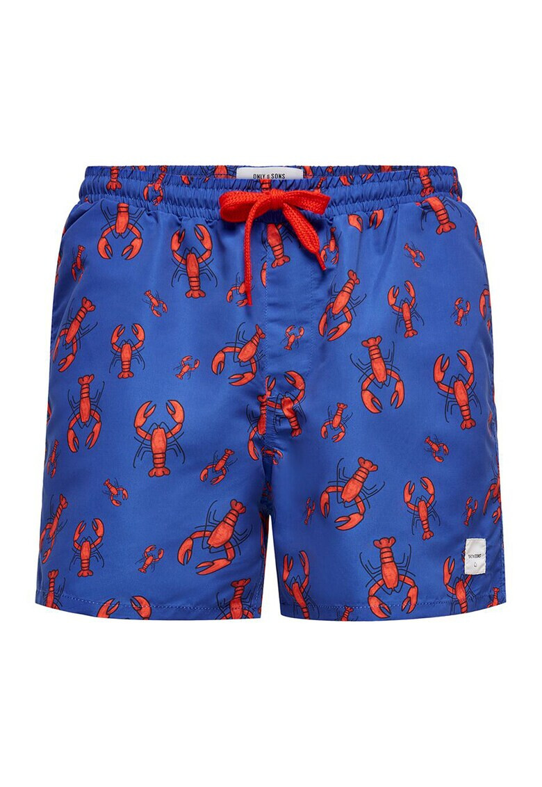 Only & Sons Плувни шорти с десен - Pepit.bg