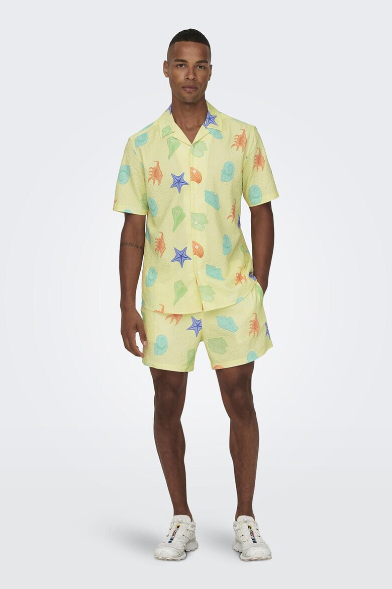 Only & Sons Плувни шорти с графика - Pepit.bg