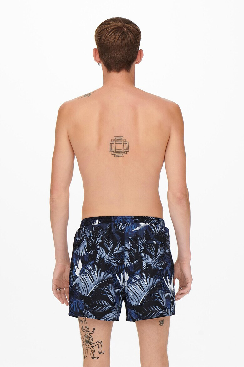 Only & Sons Плувни шорти с принт - Pepit.bg