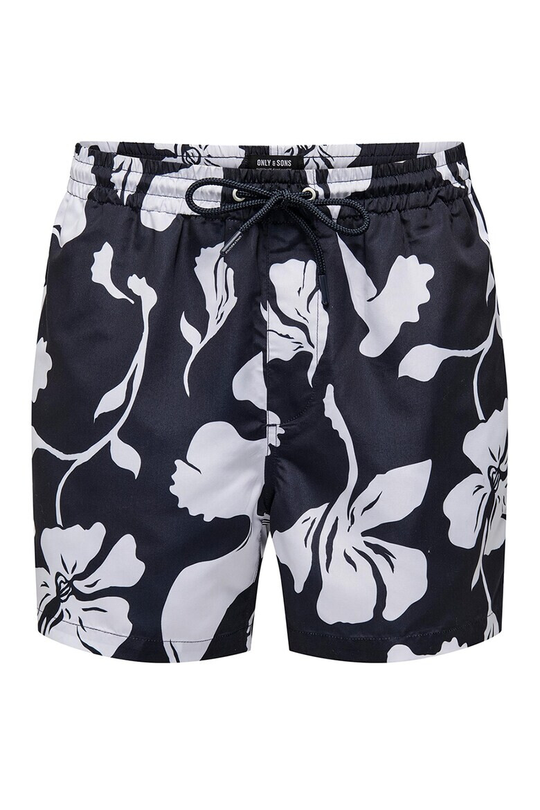 Only & Sons Плувни шорти с принт - Pepit.bg
