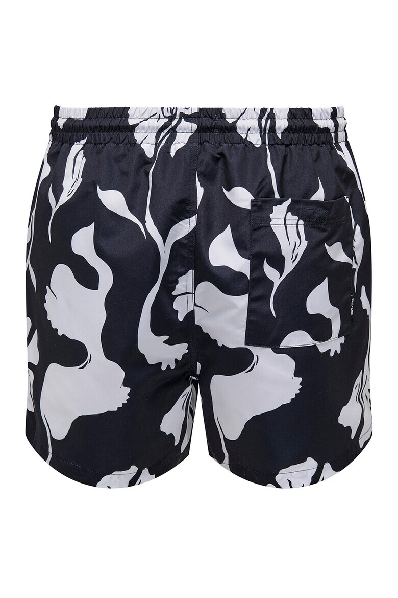 Only & Sons Плувни шорти с принт - Pepit.bg
