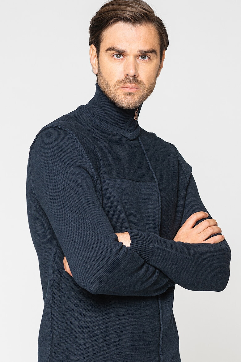 Only & Sons Пуловер Elias с къс цип - Pepit.bg