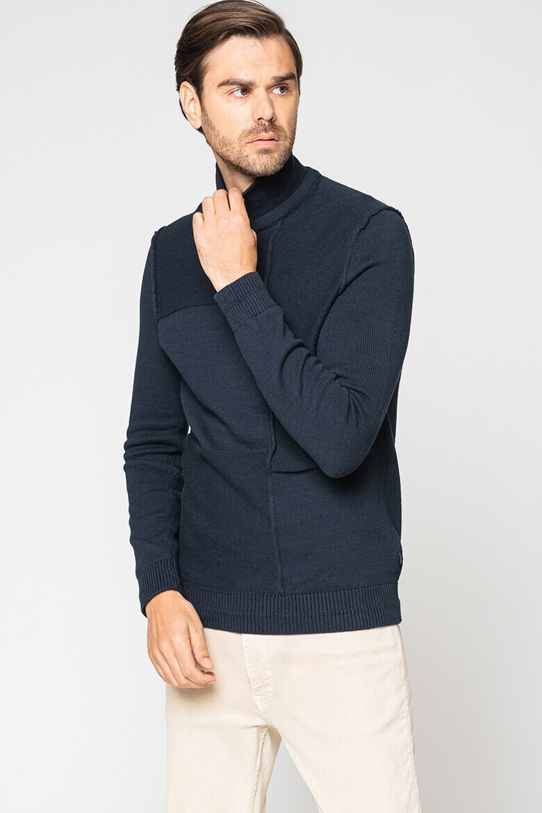 Only & Sons Пуловер Elias с къс цип - Pepit.bg