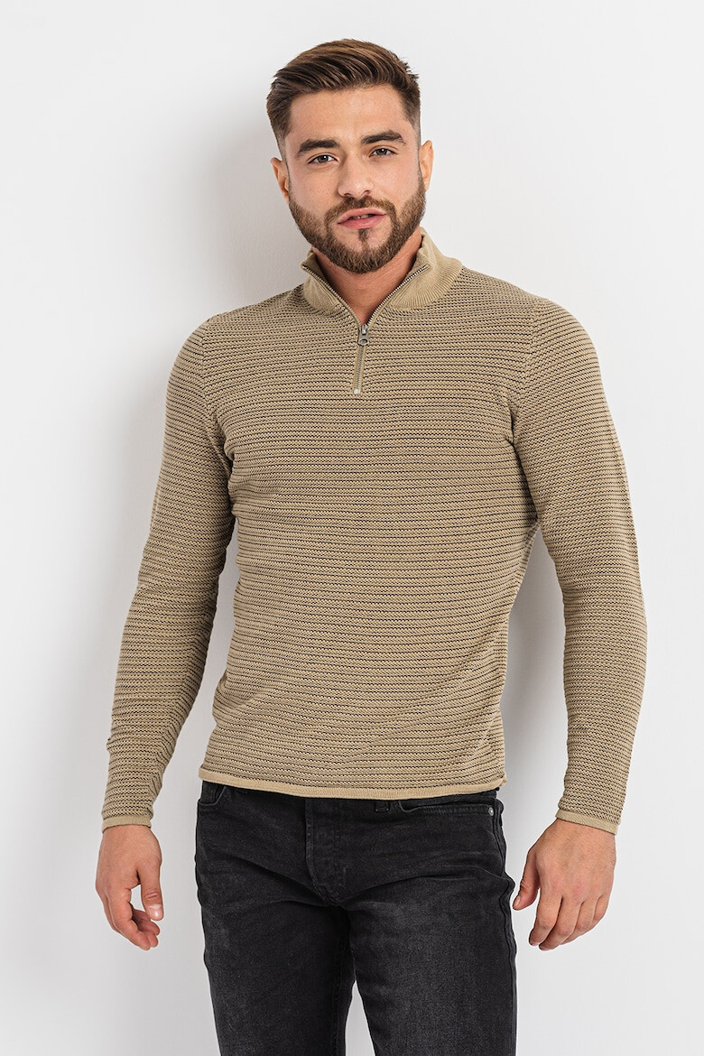 Only & Sons Пуловер Niguel с къс цип - Pepit.bg