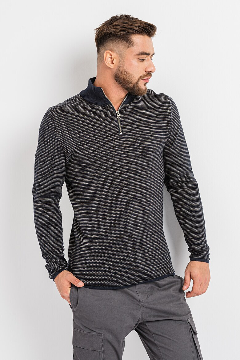 Only & Sons Пуловер Niguel с къс цип - Pepit.bg