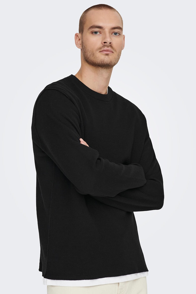 Only & Sons Пуловер с овално деколте - Pepit.bg