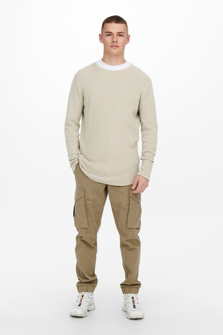 Only & Sons Пуловер с релеф - Pepit.bg