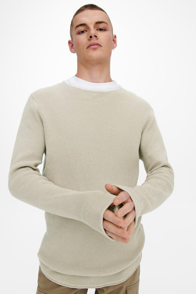 Only & Sons Пуловер с релеф - Pepit.bg