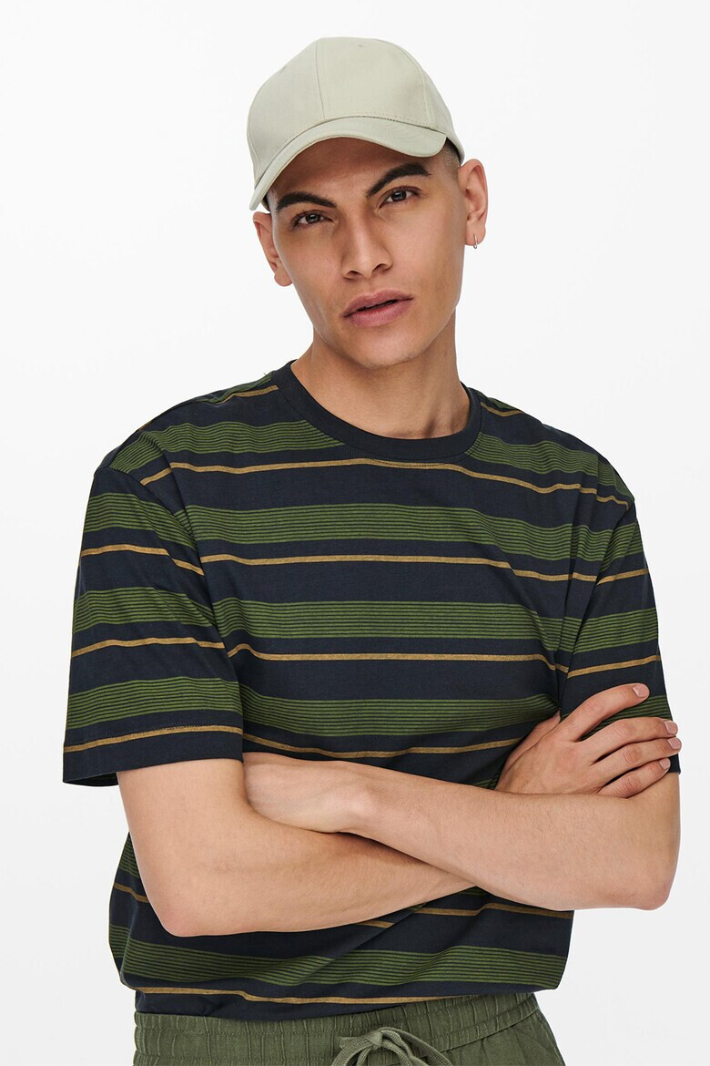 Only & Sons Раирана тениска - Pepit.bg