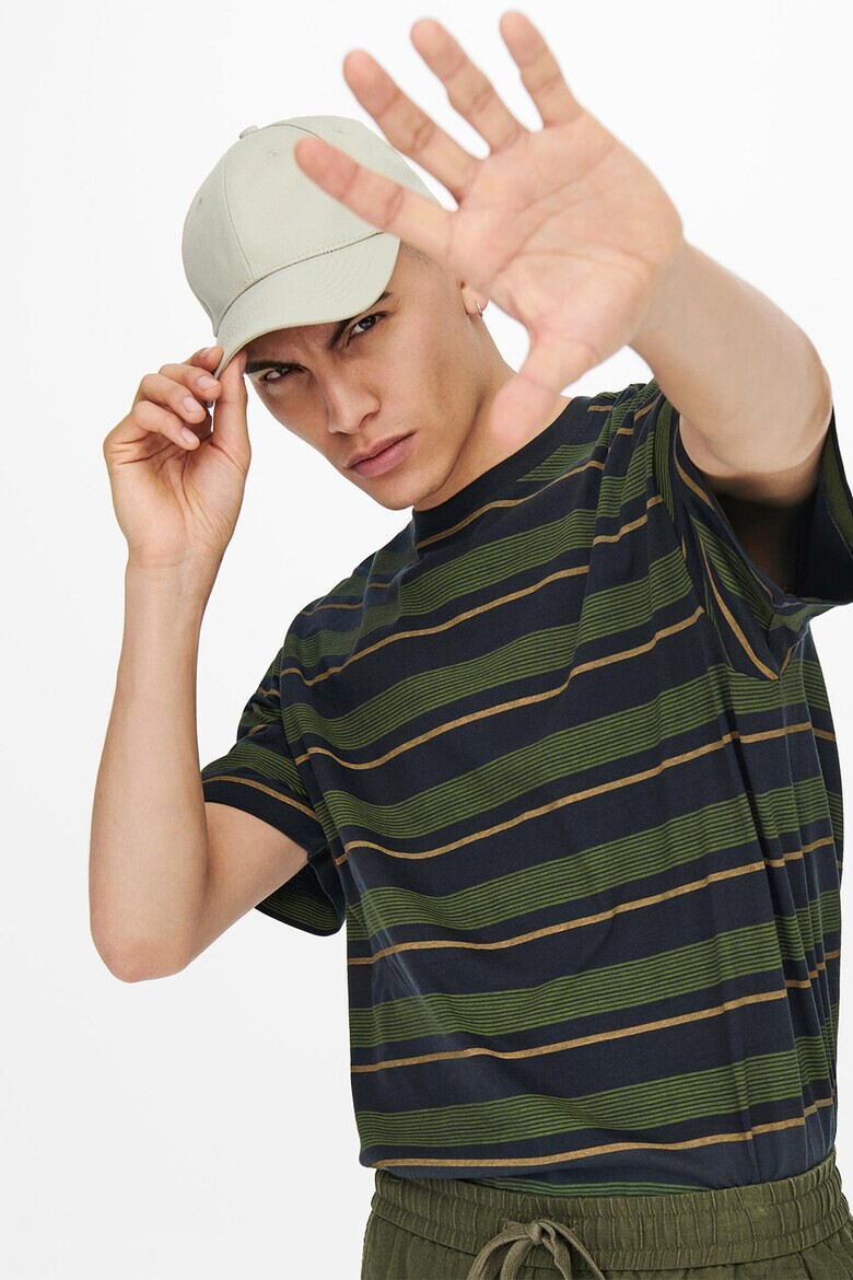 Only & Sons Раирана тениска - Pepit.bg