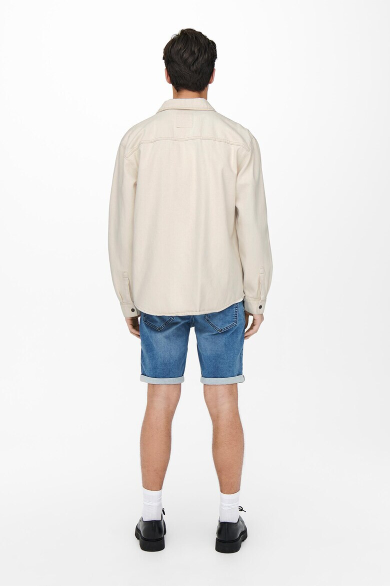 Only & Sons Риза с джобове на гърдите - Pepit.bg