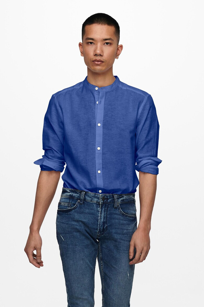 Only & Sons Риза с лен - Pepit.bg