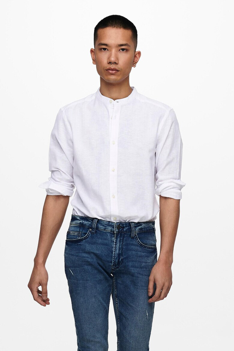 Only & Sons Риза с лен - Pepit.bg