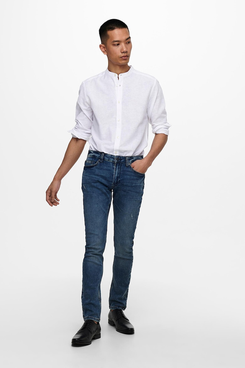 Only & Sons Риза с лен - Pepit.bg