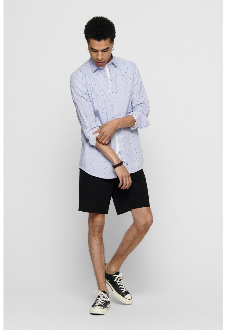 Only & Sons Риза със ситен десен - Pepit.bg