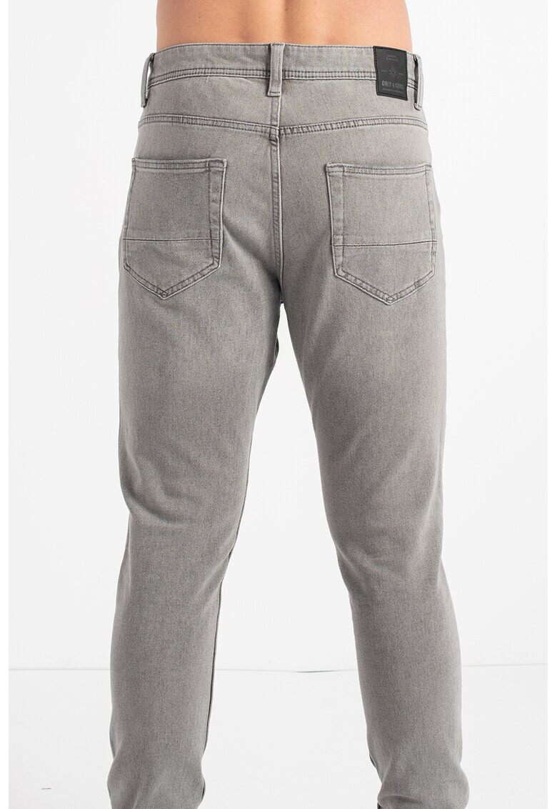 Only & Sons Скосени еластични дънки Draper - Pepit.bg